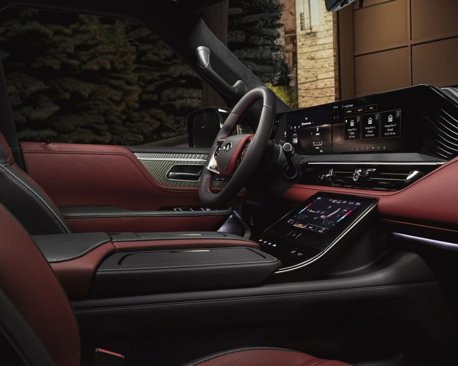 Фото: infiniti qx80 2025 салон